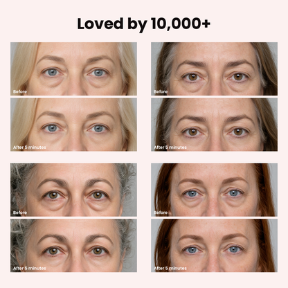 Loved by 10,000+: four women before and after 5 minutes