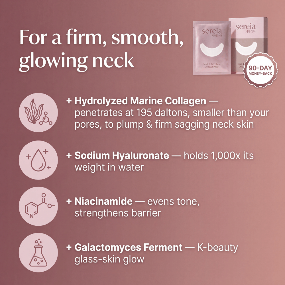 Neck & Décolleté PDRN mask (3-pack)