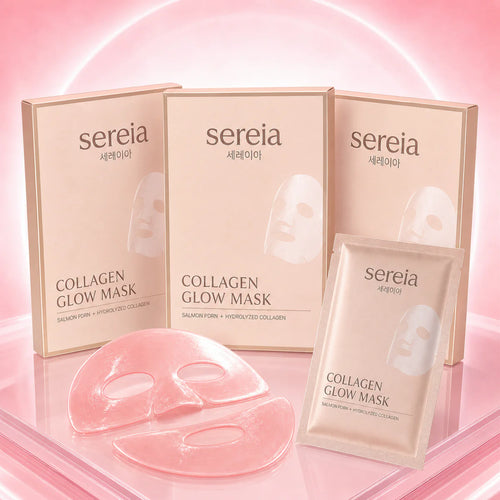 Salmon-PDRN collagen glow mask (3-pack)