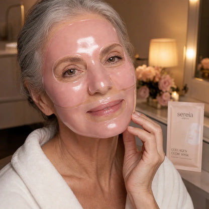 Salmon-PDRN collagen glow mask (3-pack)